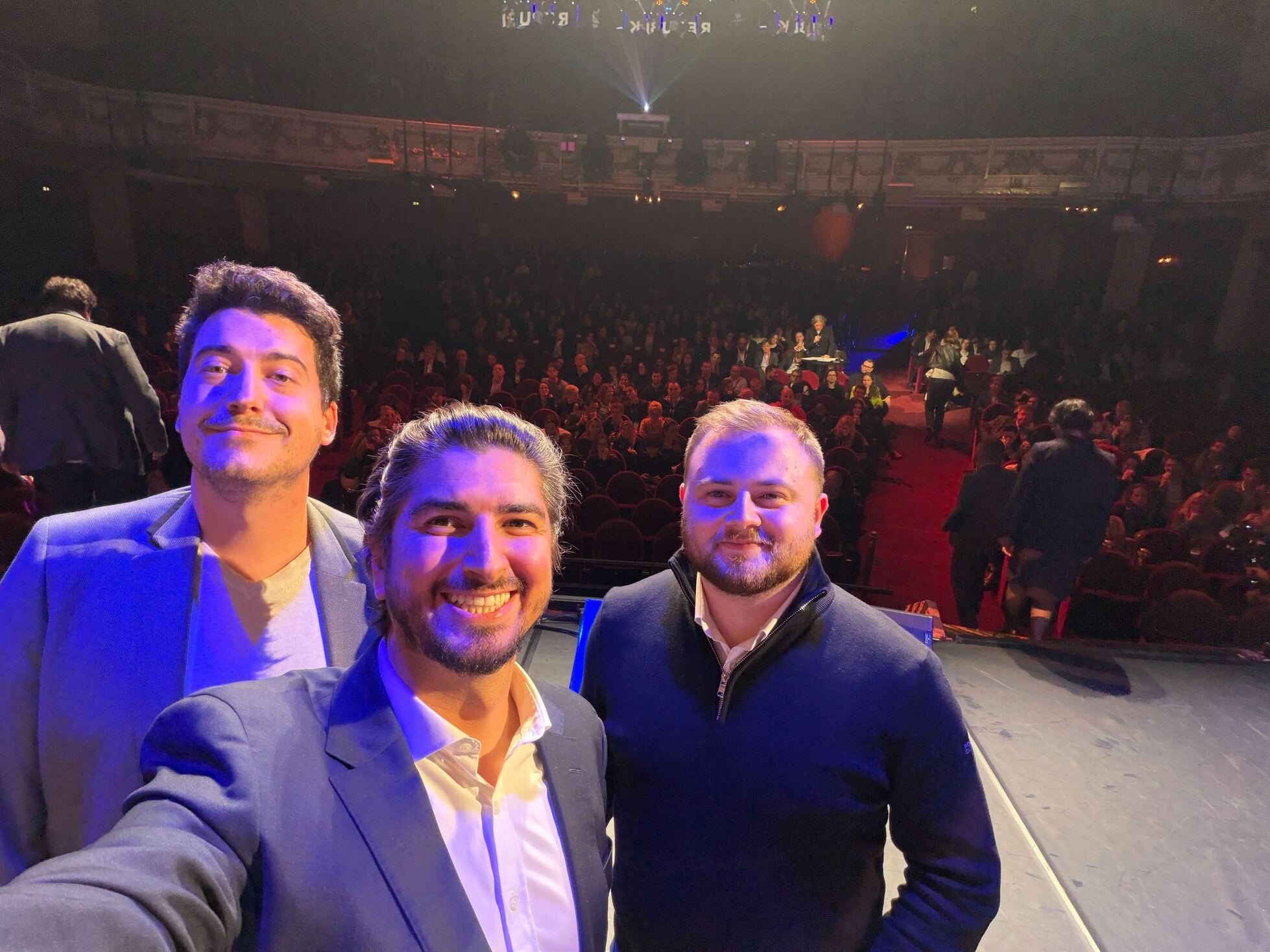 Task FM sur scène lors de la remise de prix Worknight 2026